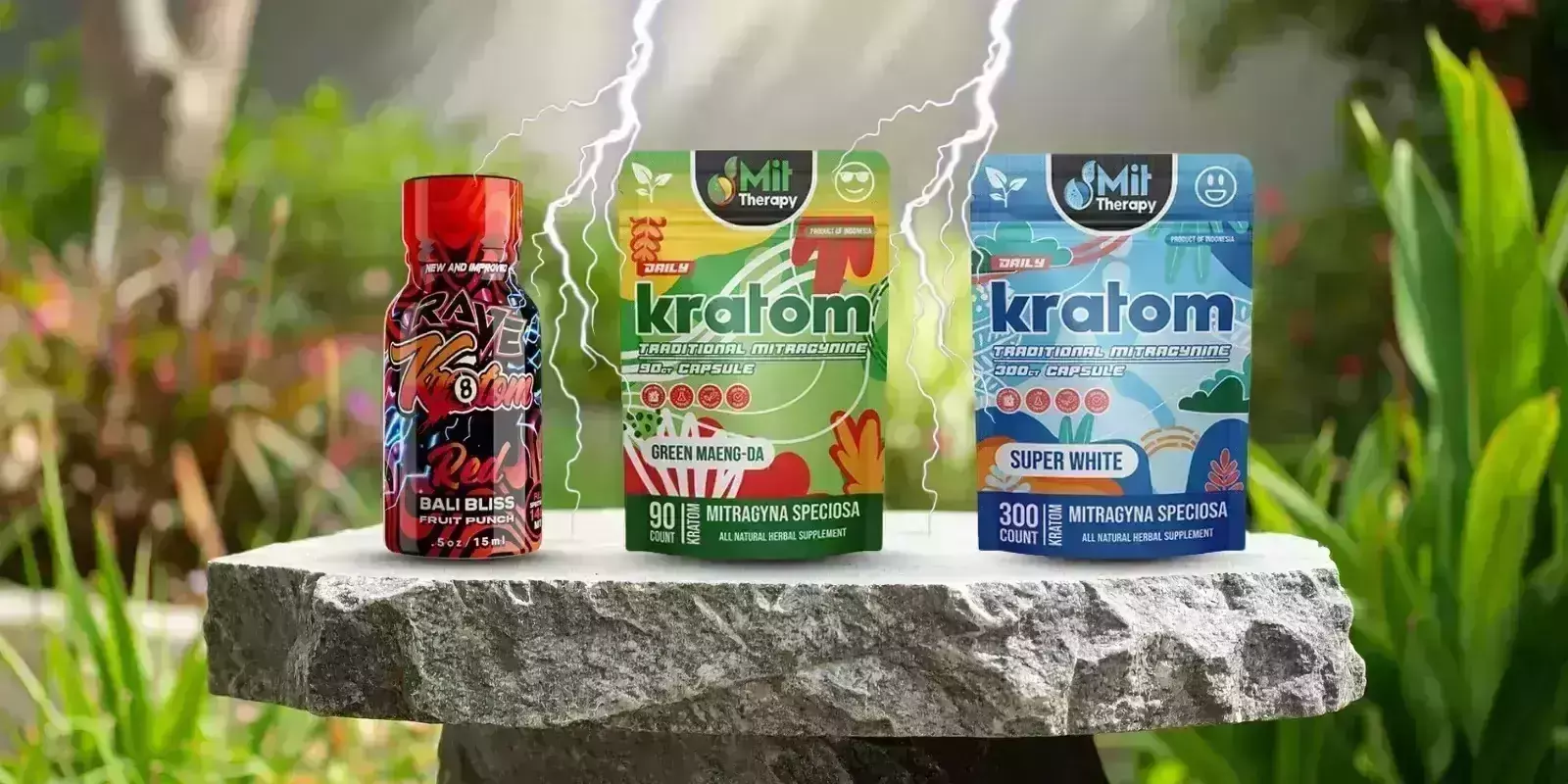 Red vs Green vs White Kratom: Key Differences